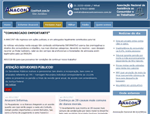 Tablet Screenshot of anacontcomvoce.com.br